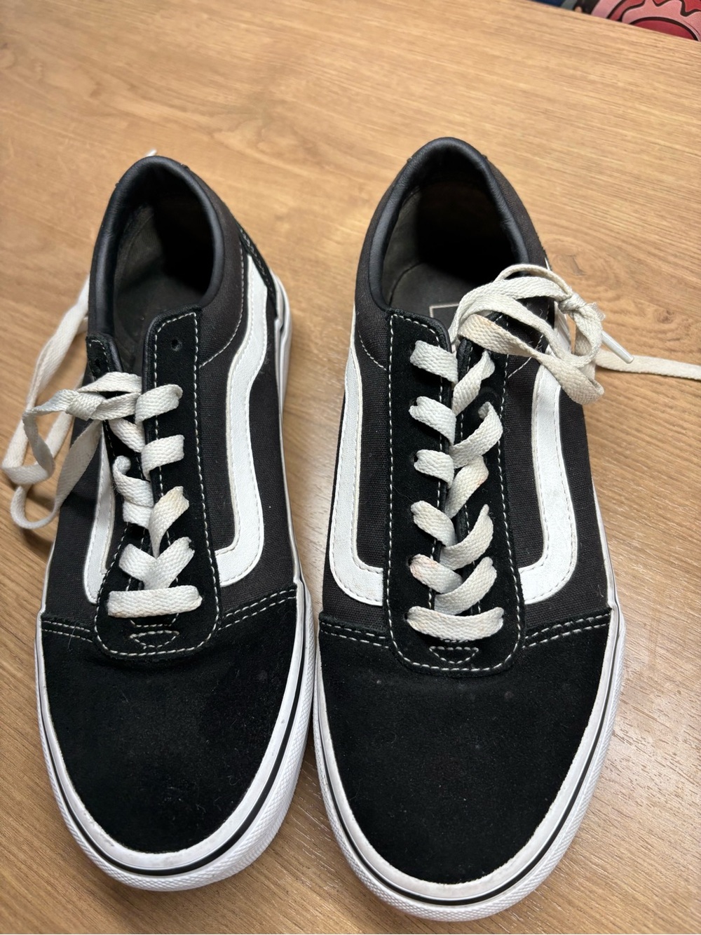 Vans Black and White Old Skool Men's Sneakers